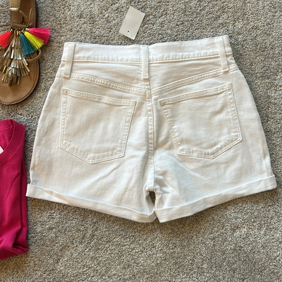 J. Crew Classic Denim Short in Optic White - Picture 5 of 8
